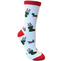 European and American Women's Fashion Christmas Socks Elk Men's and Women's Long Socks Cotton Socks Mid Tube Socks Halloween Socks Trend