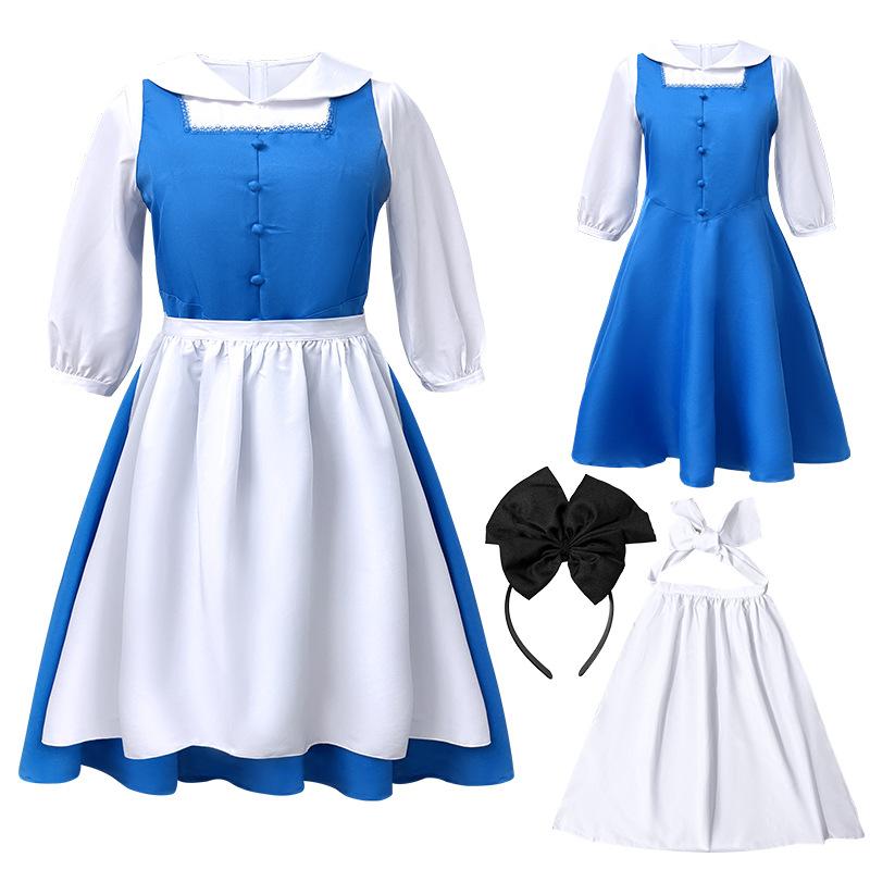 2026 New Adult Ladies cos Alice Dress Manor Maid Cosplay Costume 150