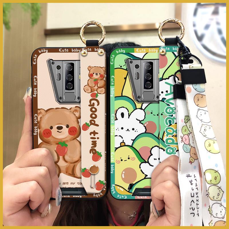 Fashion Design Durable Phone Case For Blackview BV6900 Shockproof Back Cover Cute Kickstand Phone Holder Soft case Ring