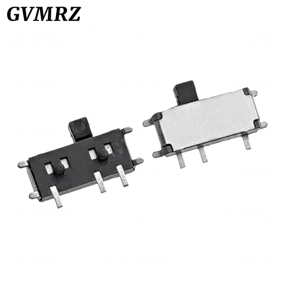 50PCS/lot Mini 7-Pin On/Off 1P2T SPDT MSK-12C02 SMD Toggle Slide Switch For MP3 MP4 7P