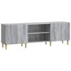 TV Stand Grey Sonoma 150 X 31 X 50 Cm Particleboard