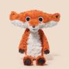 Adorable 38cm Dewar Fox Plush Toy Soft Stuffed Animal Cute Birthday Gift For Girls
