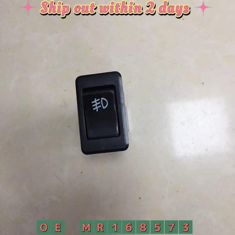 MR168573 Front fog lamp switch For Mitsubishi Pajero Montero V31 V33 1pc