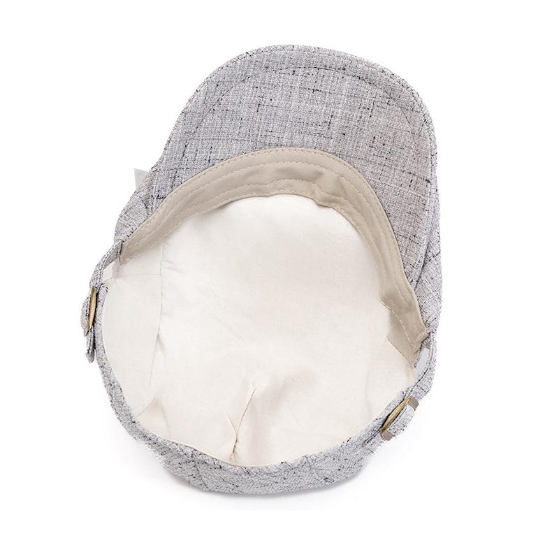 Beret Men's Spring Summer Breathable Forward Cap British Vintage Newsboy Cap