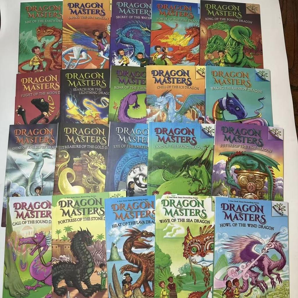 27 Books Dragon Masters English Children's Bridge Chapter Book Extracurricular Reading Material