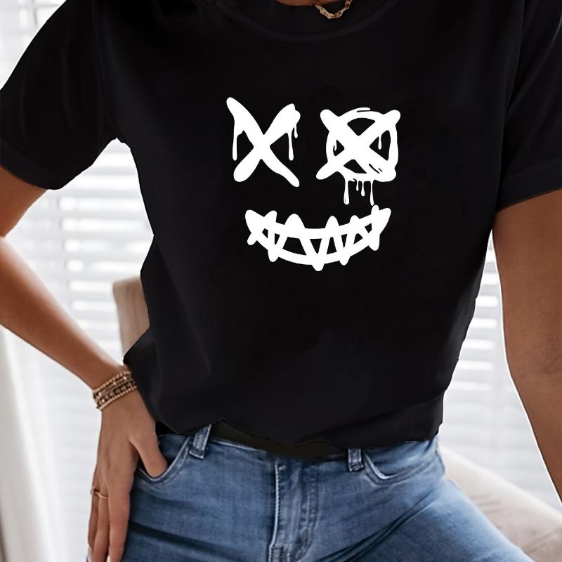 

Cotton Basic Women s T-shirt - Comfortable Breathable Daily Style XXL серый