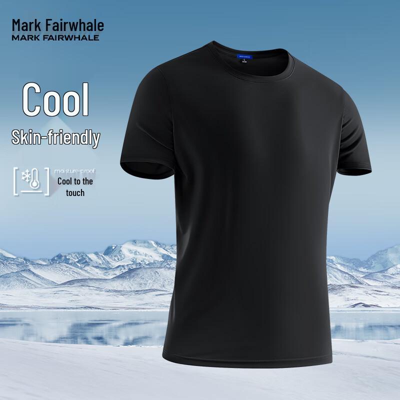 

Mark Fairwhale Men s Ice Silk Short Sleeve T-Shirt 3XL