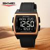 Multifunctional Square Electronic Watch, Men's and Women's Watches, Luminous Waterproof Electronic Watches, Couples