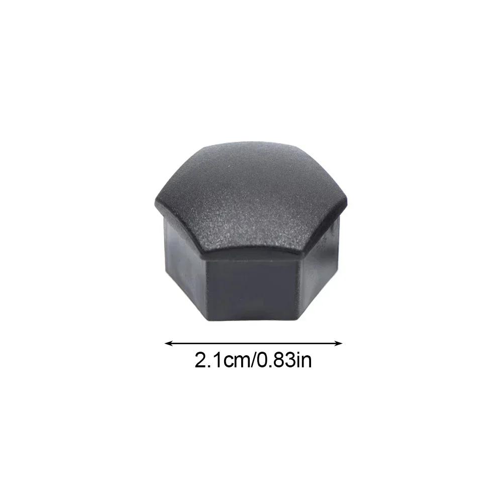 20pcs Car Wheel Tire Nut Caps Anti-Rust Protection Cover 21mm Car Hub Nut Decoration Cap Accessories For Tesla Model 3 Y X S