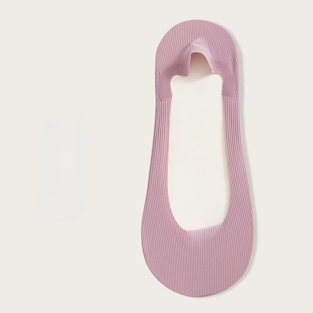Women's Spring and Summer Thin Silicone Non Slip Heel Invisible Socks