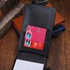 Office Memo Pads Retro Leather Cover Small Business Memos A7 Notebook Mini Notepad Pocket Planner