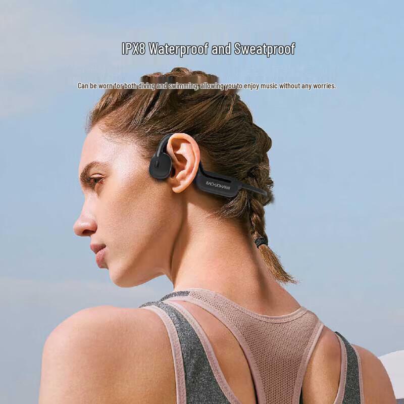Bach Johann S110 IPX8 Waterproof Bone Conduction Sports Headphones