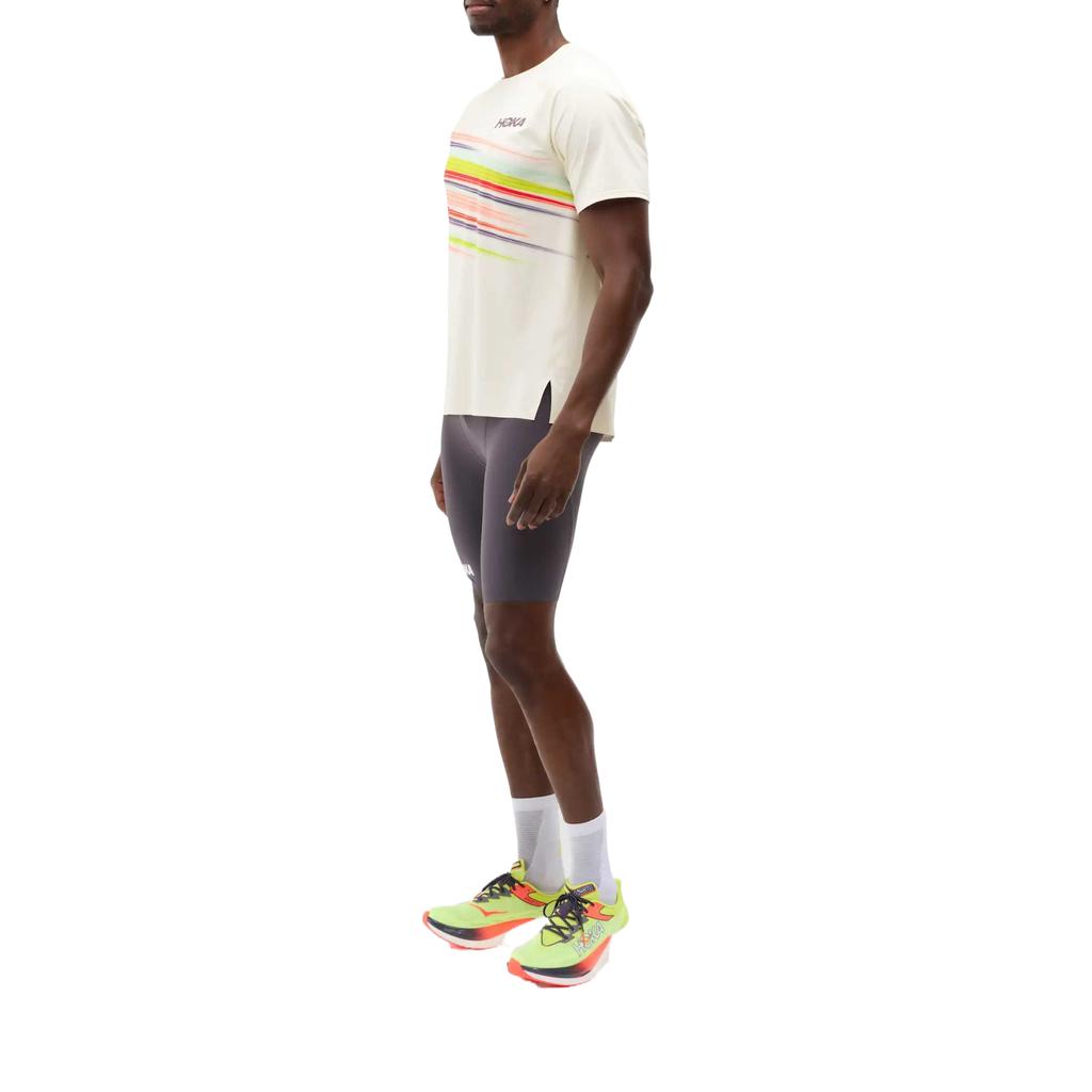 HOKA ONE ONE Quick-Drying Breathable Round Neck Antibacterial Running T-Shirt Men Tops 1173530P