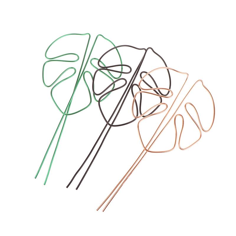 Monstera Shaped Plant Support Pole Sturdy Alloy Support Pile Easy Installation Decorative Plant Stand For Small Medium Plant