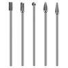 Extra Long Tungsten Carbide Grinding Head, 150mm Extended Shank for Metal Engraving and Milling