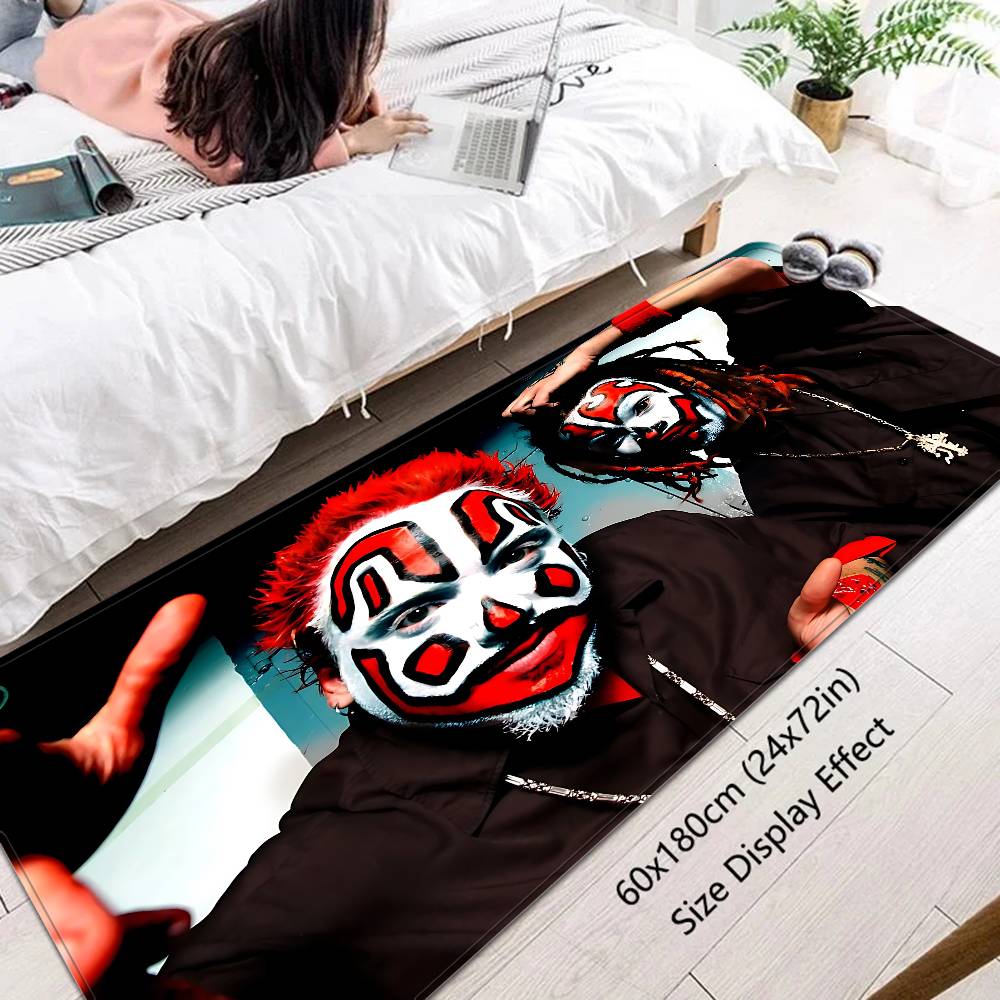 Hip-Hop I-Insane C-Clown P-Posse Hallway Carpet Washable Non-Slip Living Room Sofa Chairs Area Mat Kitchen Doormat Area Rug