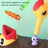 Toys Educational Toys Magnetic Woodpecker Catch Worm Bugs Montessori Small Birds Feeding Game for Early Family Kids Children