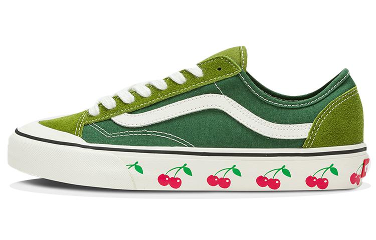 Vans Style 36 Decon Sf Повседневные Низкие Кеды Обувь для Скейтбординга Унисекс Зеленый VN0A4BX9BGK 34.5