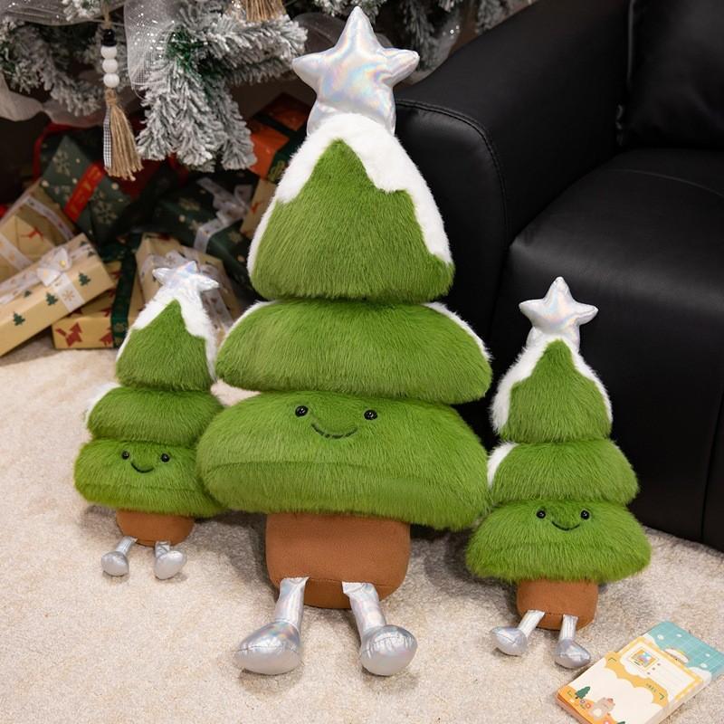 Christmas Tree Plush Figure With Pp Cotton Filling For Home Decorations And Childrens Toys