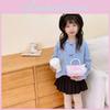 Cute Stylish Lace Childrens Bag Beautiful Butterfly Pearl Handbag For Toddler Girls