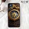 Vintage compass illustration Phone Case For Xiaomi Mi 15 14 13 13T 12 12T 12S 11 11i 11T Pro Ultra Lite 5G Black Soft