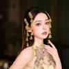 Tassel Edge Bell Hairpin: Chinese-Style Wind Chime Hair Accessory for Women, Ideal for Side Bangs and Ethnic-Inspired Wedding Bridal Looks