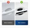 Car Door Handle Anti-scratch Sticker Carbon Fibre Car Door Bowl Handle Protector For Haval H6 M6 Jolion H9 F7X F7 Dargo H1 H2S