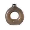 Glass Vase Geometric Hollow Circles Flower Vase Hydroponics Terrarium Doughnut Flower Arrangement  Home Decoration Accessories