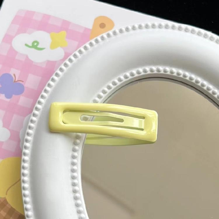 10pcs/set Candy Color Snap Hairpin Girl Camping Headwear Spring Summer Hairpin