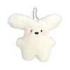 Cute Puppy Plush Toy Pendant Keychain Cartoon Big Ear Dog Dolls Figure Ornament for Backpack or Car Key Bag Charm Decors