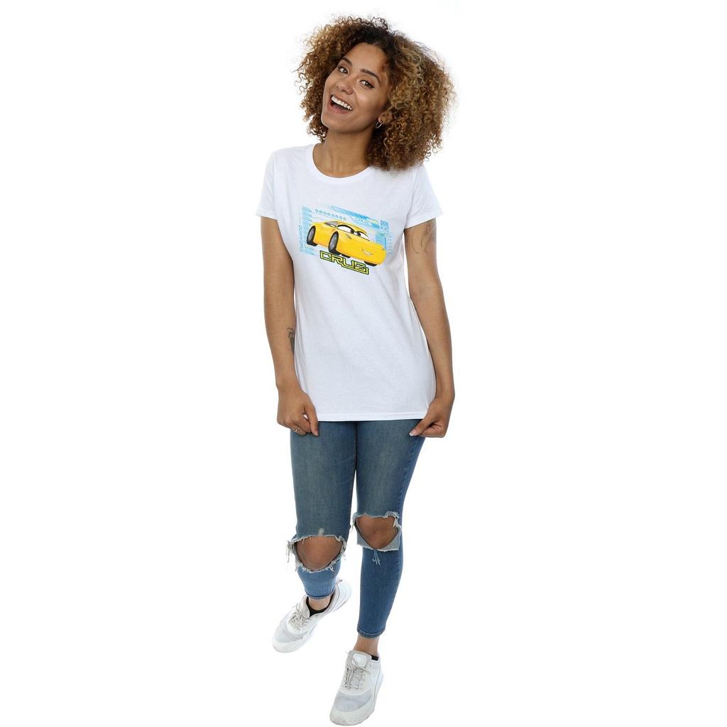 Disney Womens/Ladies Cars Cruz Ramirez Cotton T-Shirt