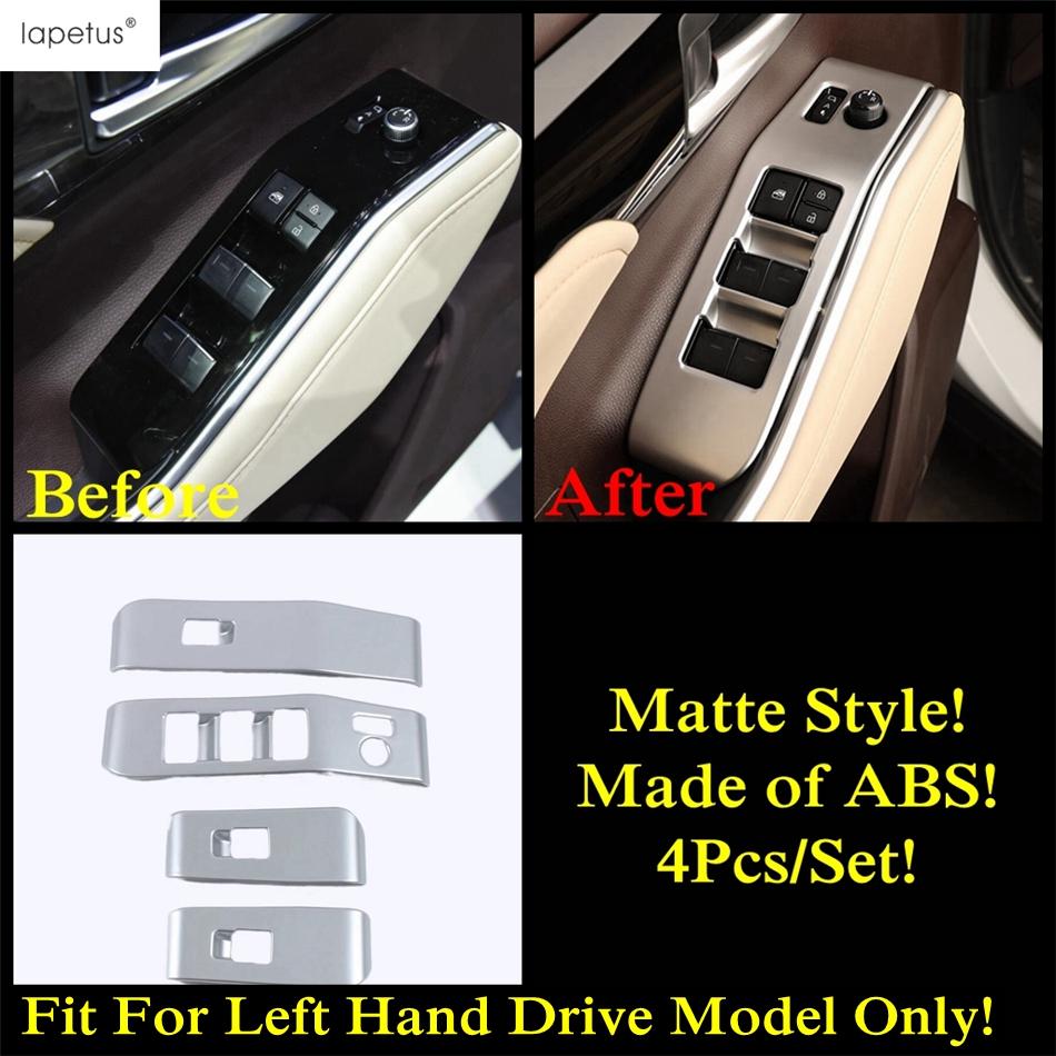 Car Door Armrest Window Glass Lift Switch Panel Control Frame Cover Trim For Toyota Highlander / Kluger  - 2025 Accessories