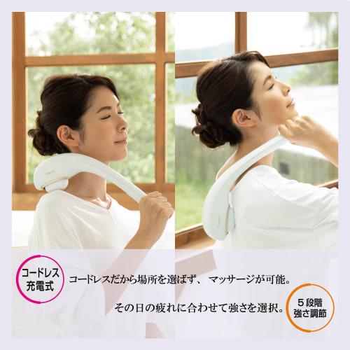 Thrive Chopper-X New model "Lightweight cordless 5-stage vibration switchable" Handy massager MD-8303S White Managed medical equipment