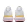 Anta Light Bubble Fabric Abrasion Resistant Breathable Low top Basketball Shoes Men's White Yellow 112221621-1