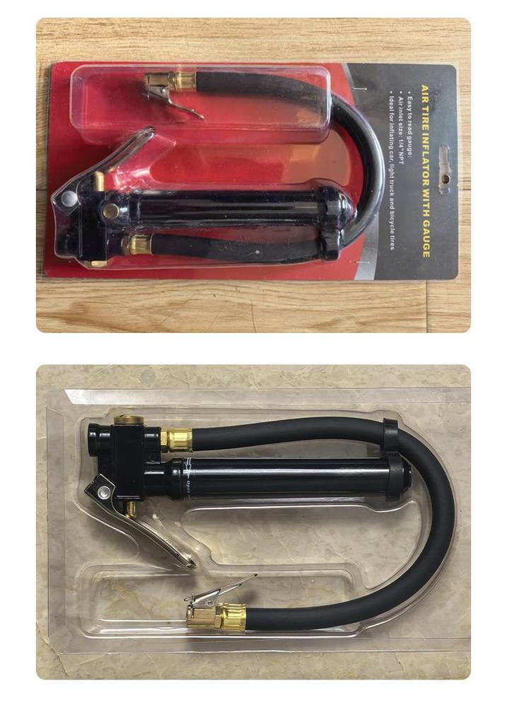 Digital Handheld Car Tire Inflator with Pressure Gauge and Air Pump