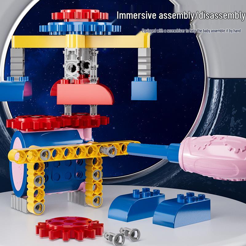 Large Electric Particle Building Blocks: Educational Handmade Toys for Primary Students' Robot Mechanism Training.