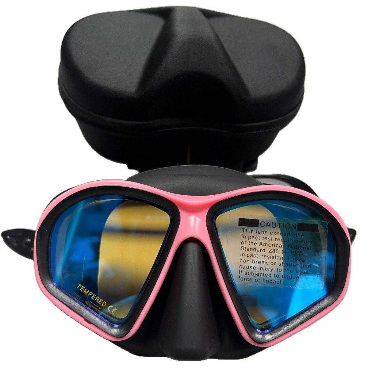 diving goggles mask snorkeling snorkeling tube transparent silicone full dry mask High Quality Durable Construction Practical Daily Use average size