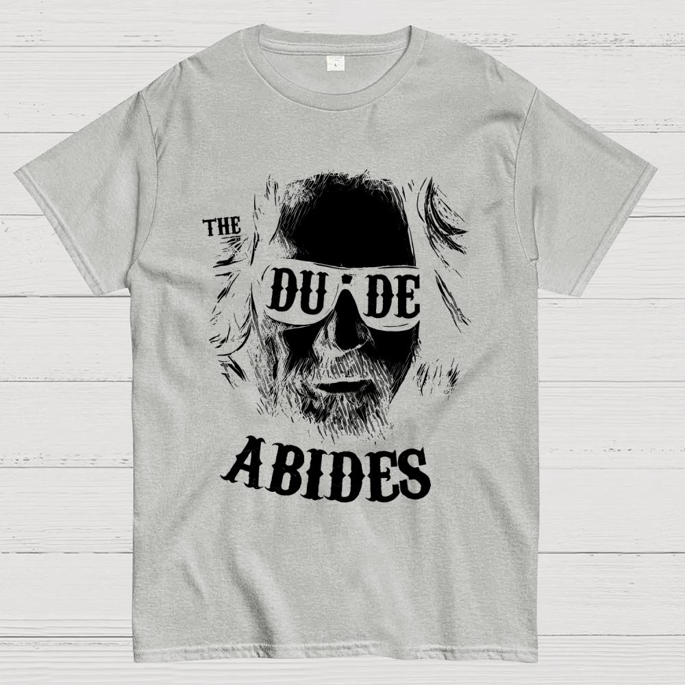 The Dude Abides Cotton Summer Casual Cool Loose T-Shirt