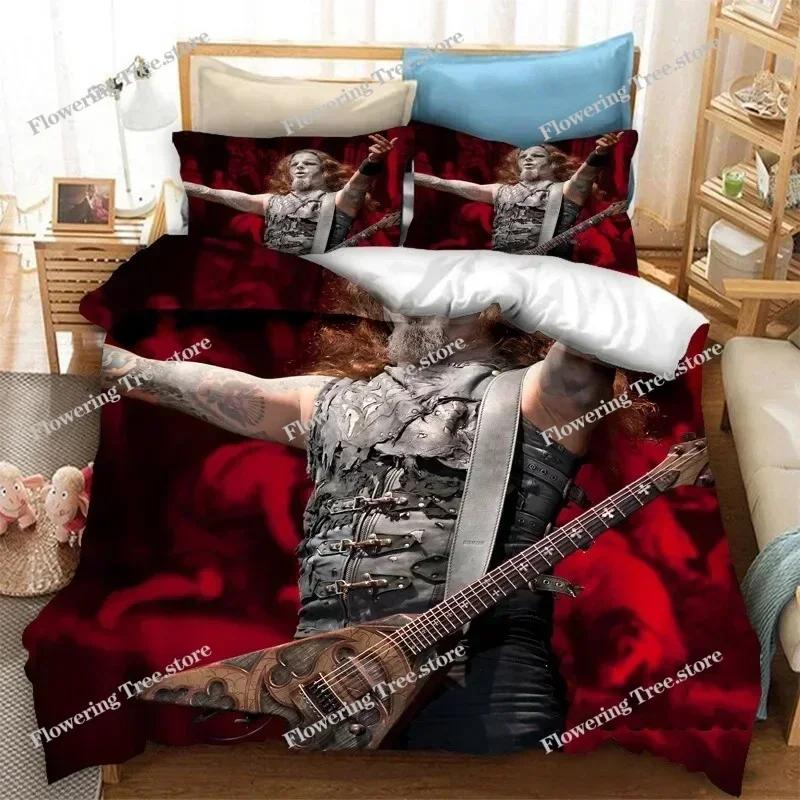 3D Printed Powerwolf Bedding Set Boys Girls Twin Queen Size Duvet Cover Pillowcase Bed Kids Adult Fashion Home Textileextile0299