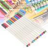 24Pcs Metallic Marker Pens 24 Colors for Art, Scrapbooking, Crafting