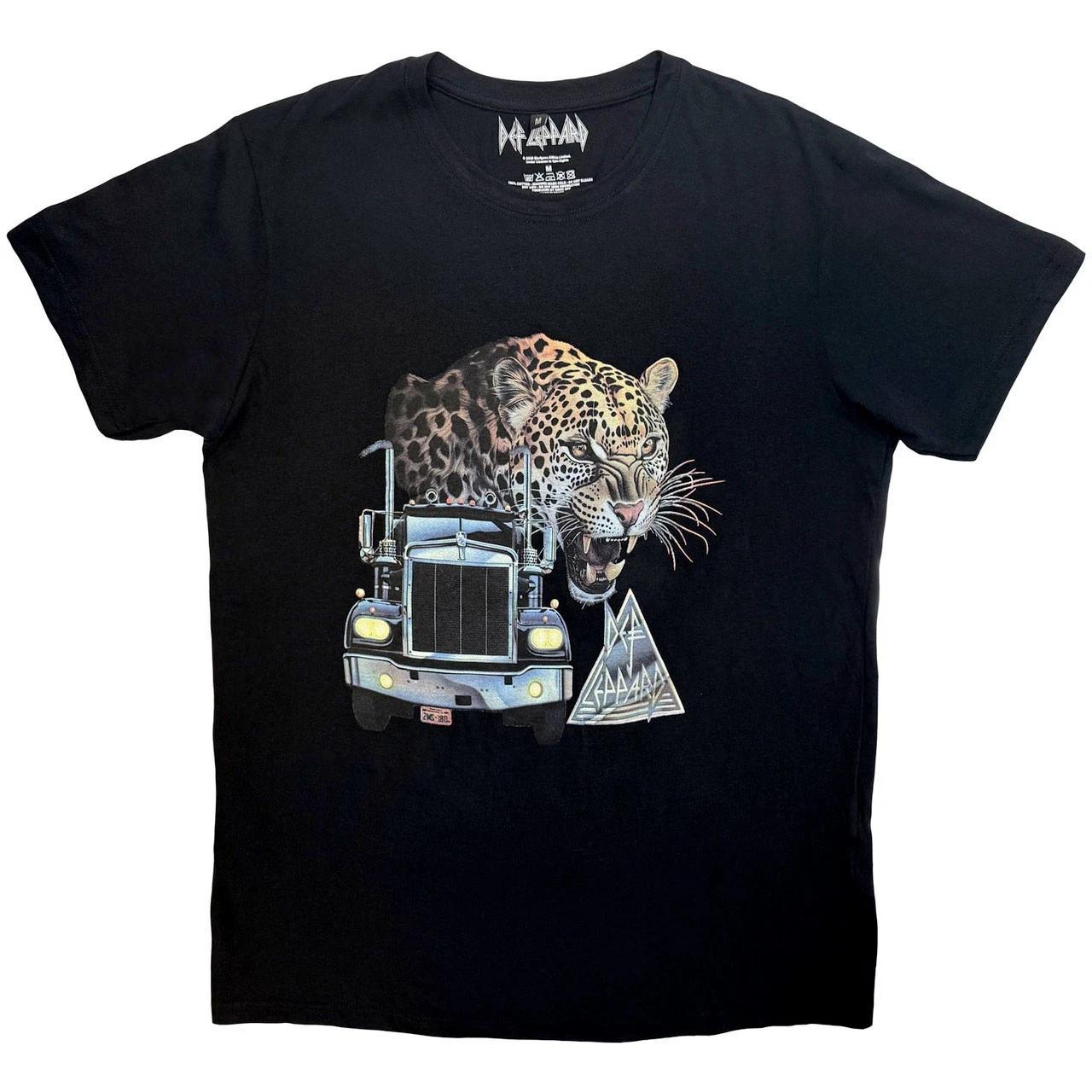 Def Leppard - Truck - Black Carbon t-shirt S