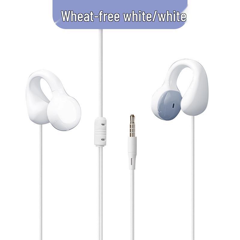 

Clip-on Type-C High-Fidelity Wired Earbuds with Durable Extended Cable - Non-In-Ear Design for Mobile and Computer Use