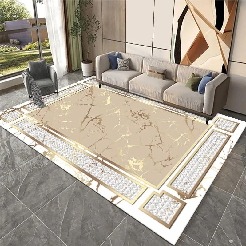 Covor Geometric pentru Dormitor cu Imprimeu pentru Decor Acasă Living Hol Bucătărie Covorașe de Podea Antiderapante Hotel Canapé Măsuță de Cafea Covor Zonă