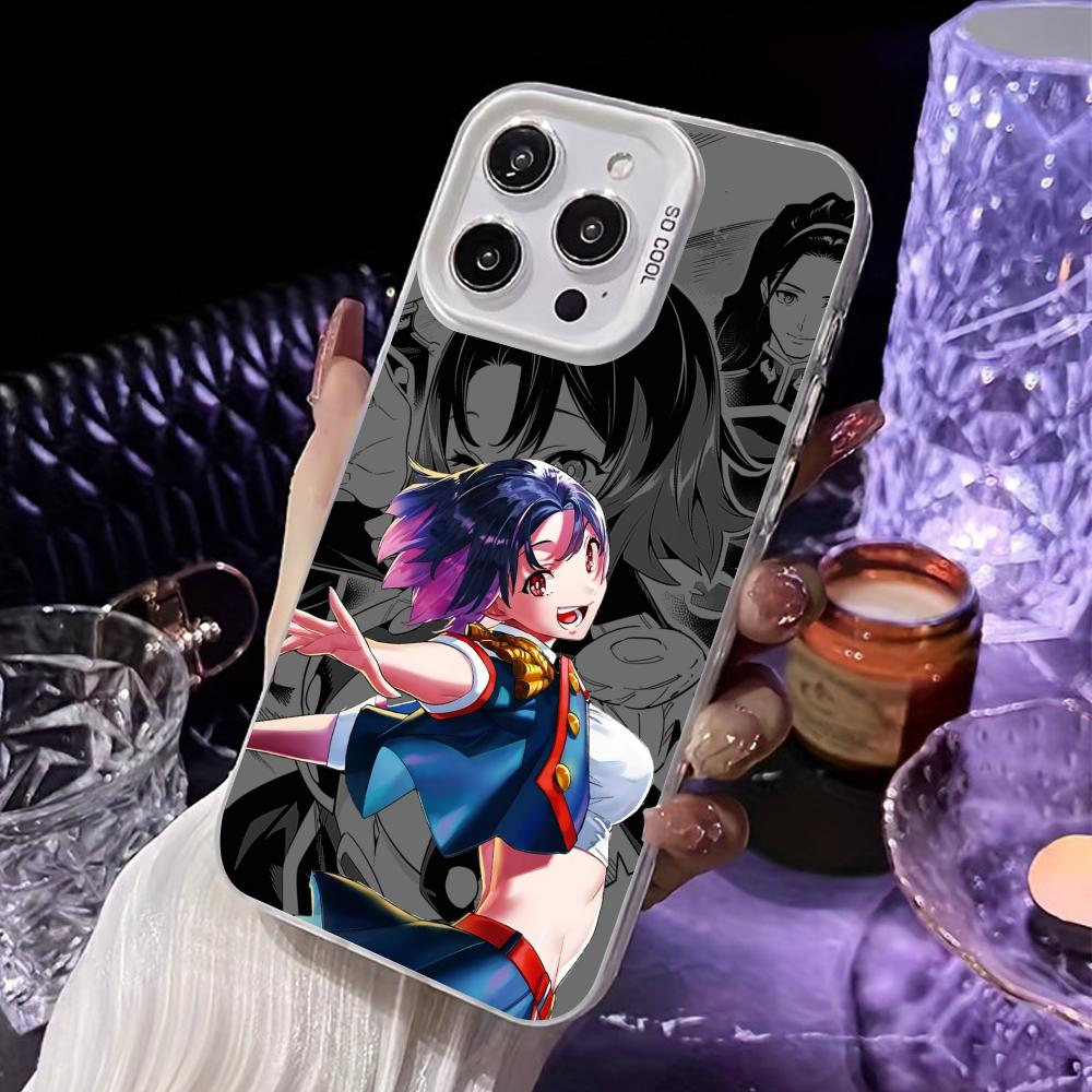 

Mato seihei Yakumo Ezo White Translucent Mobile Phone Case for iPhone 17 16 15 14 13 12 11 X XR XS Air Pro Max Plus Colorful iPhone XS