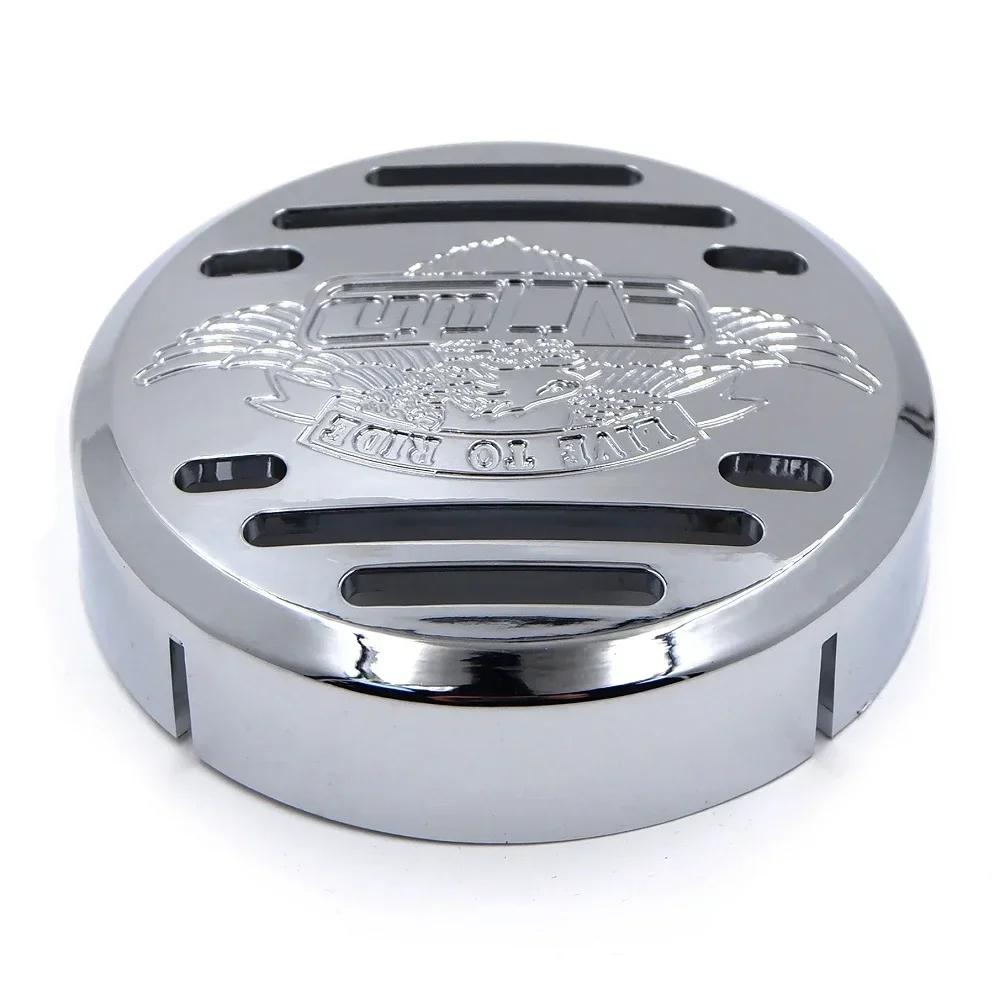 For Motorcycle Kawasaki Vulcan 800 Yamaha V-Star 650 1100 Classic Silverado BLACK Horn Cover