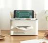 Living Room Desktop Tissue Storage Box, Household Miscellaneous Remote Control Storage Tool