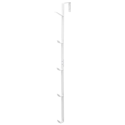 Yamazaki Smart Door Hanger, Long, White, Approx. W1.5 X D9 X H54cm, Hat Hanger, Bag Storage, Door Hook, 7645