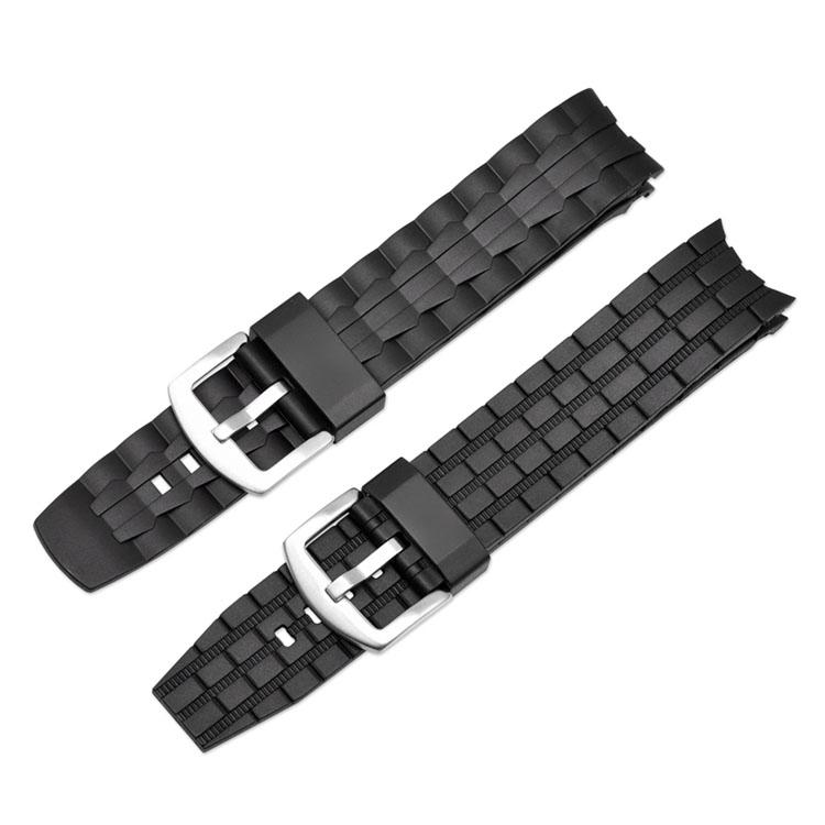 For Casio Edifice Series Strap EF-550/EF523 Rubber Watch Straps for Casio EF550 Diving Sport Watchband Wristband Bracelet