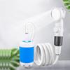 Outdoor Camping Shower Pump 4000mAh Rechargeable Shower Head Sprayer Portable Electric Shower Pump Set for Travel Camping Hiking