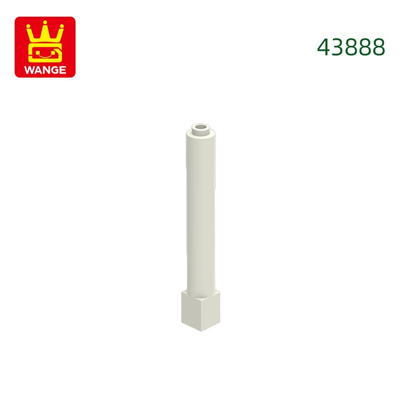 Ungiftig 52 Stück/Los 43888 1x1x6 Solide Säulen Bausteine Moc Konstruktionszubehör Kompatibel Mit Brick Kinderspielzeug Geschenk